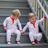ABC Knit Pajama Set