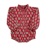 Crimson Petal Block Print Bubble