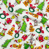 You're A Mean One Knit Pajama Set