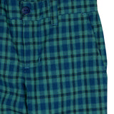 Navy Tartan Plaid Pants