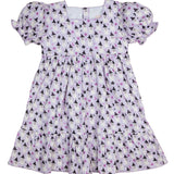 Happy Ghosts Square Neck Dress