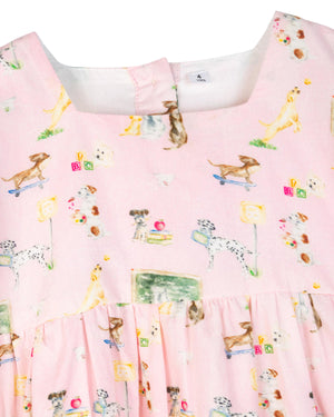 Dog Days of School Pink Dress- FINAL SALE