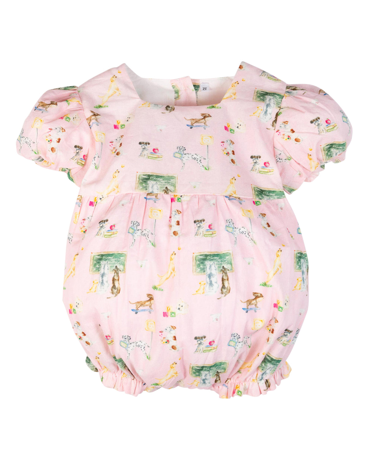 Dog Days of School Pink Bubble