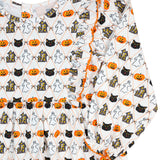 Vintage Halloween Print Knit Dress