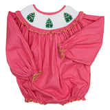 Smocked Christmas Trees Bubble