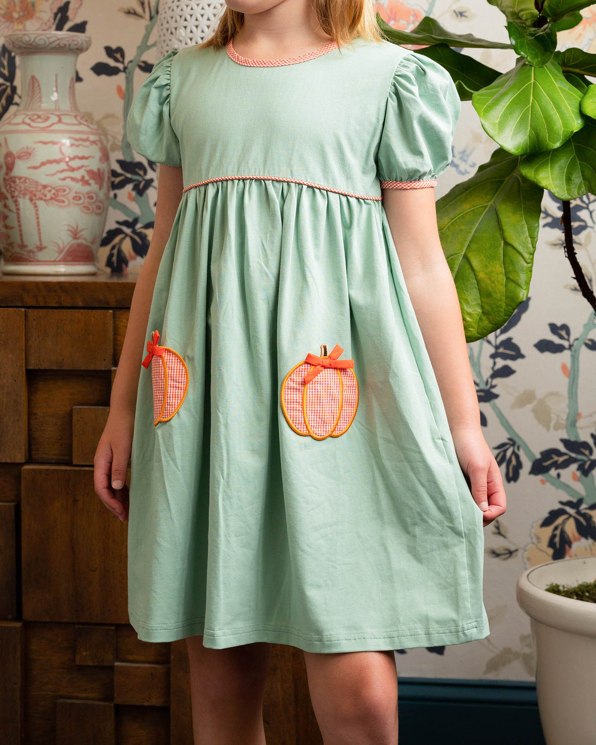 Pumpkin Pocket Knit Dress-FINAL SALE