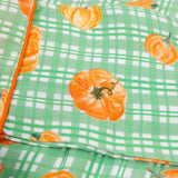 Watercolor Pumpkins Button Down Pajama Set- FINAL SALE