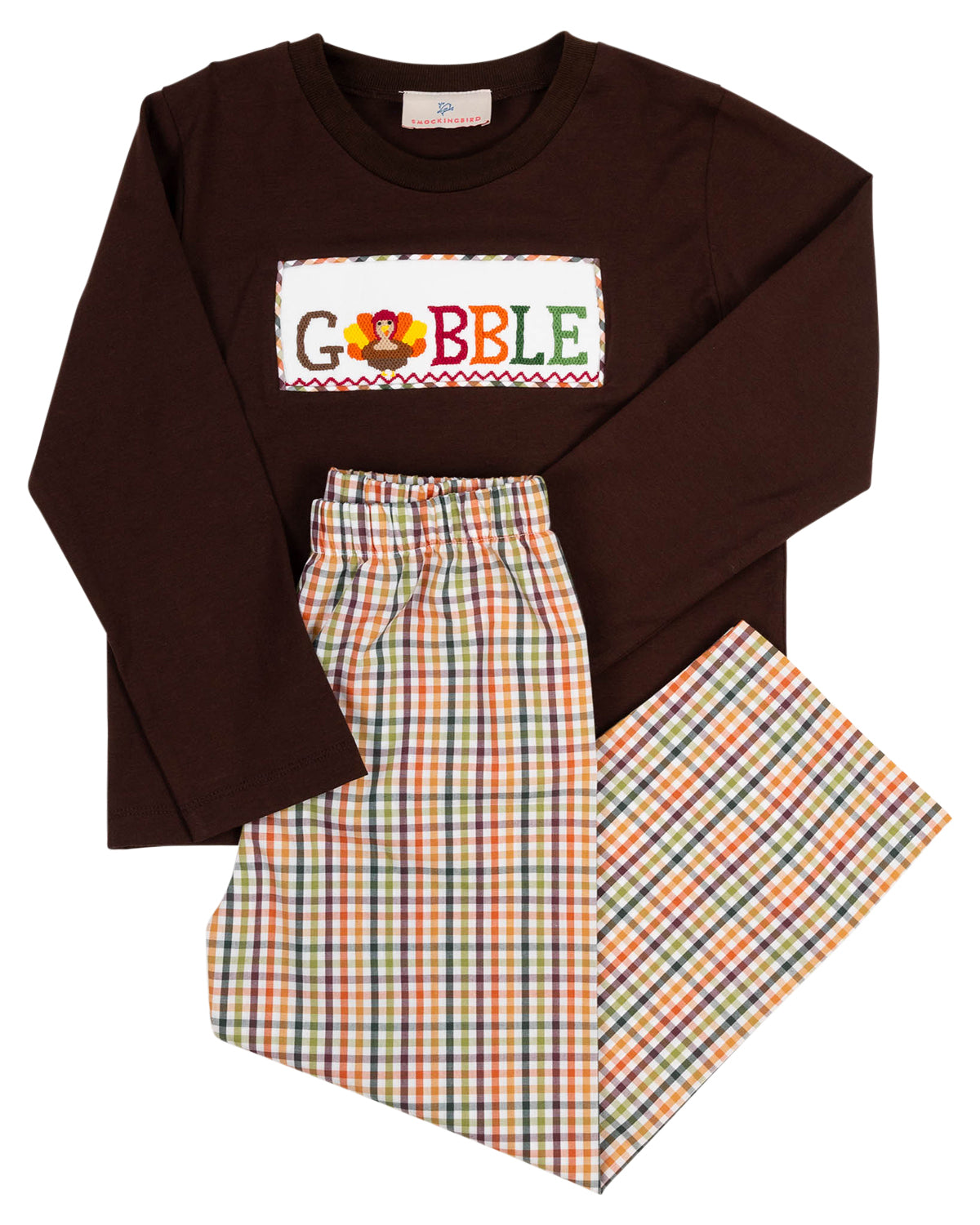 Gobble Gobble Smocked Pants Set