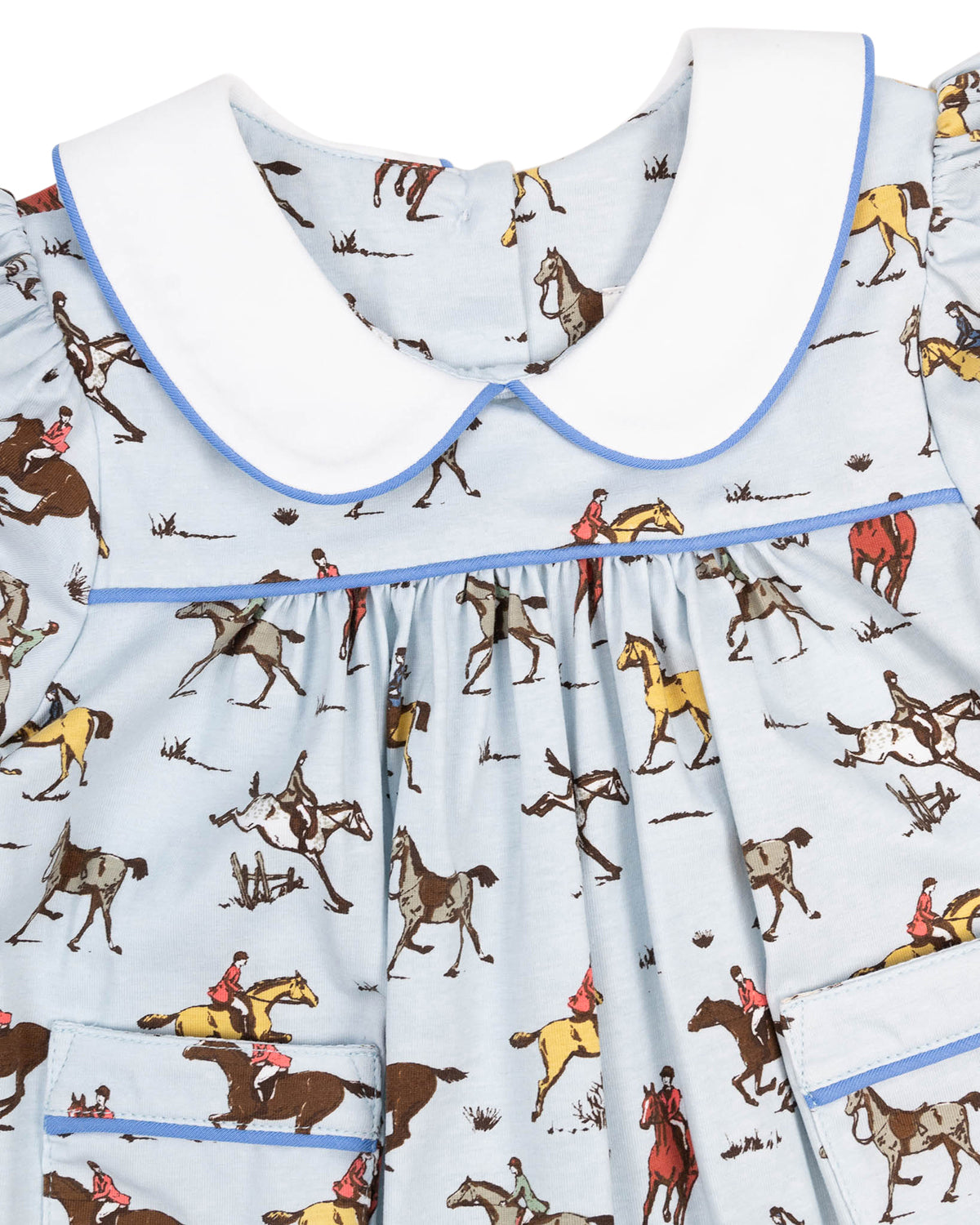 Fox Hunt Print Dress