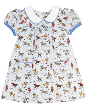 Fox Hunt Print Dress