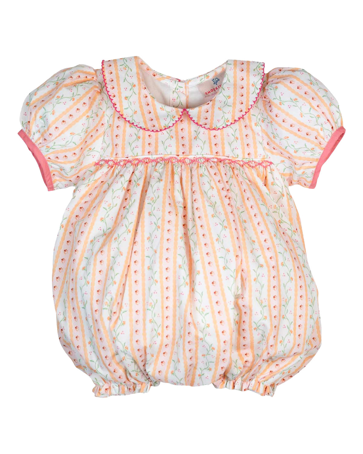 Acorn Watercolor Bubble with Smocking