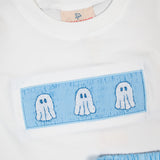 Ghosts Smocked Shorts Set-FINAL SALE