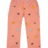 Halloween Embroidery Pants- FINAL SALE