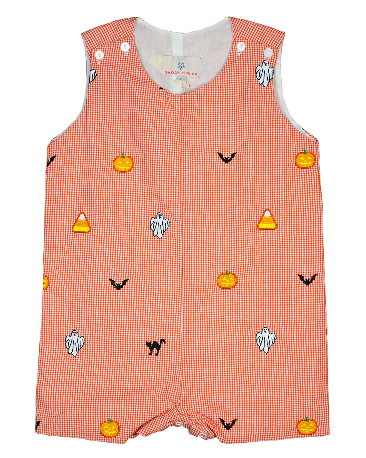 Halloween Embroidery Shortall