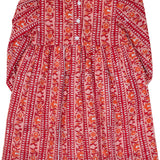 Persimmon Block Print Dress
