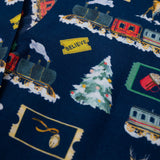 Polar Express Button Down Pajama Set