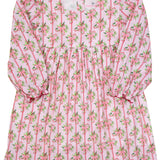 Holiday Bow Striped Dress