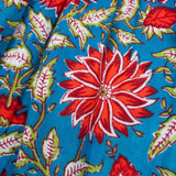 Fall Red Floral Print Bubble