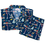 Polar Express Button Down Pajama Set