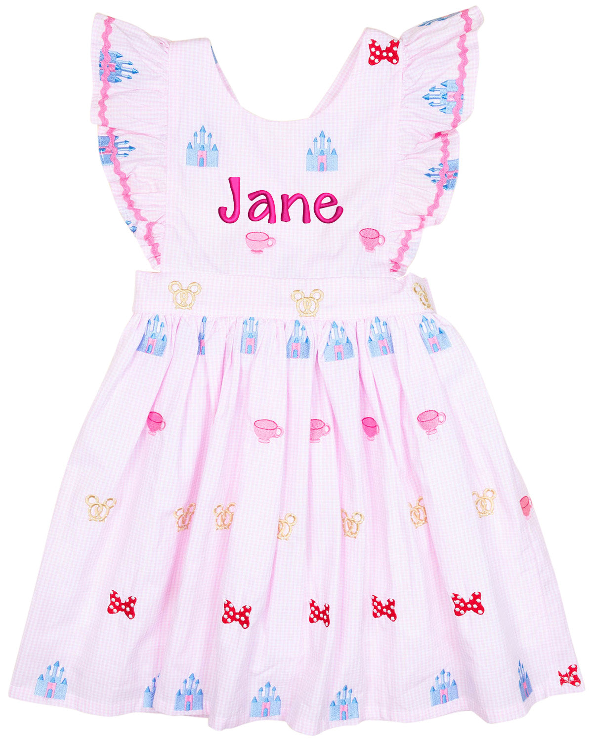 Park Fun Embroidered Penny Dress