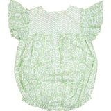 Green Angel Sleeve Tilda Bubble