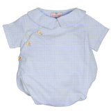 Blue Gingham Wesley Bubble