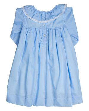 Hand Embroidered Blue Nutcracker Ballet Dress