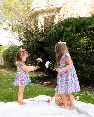 Purple and Pink Kitty Bloomer Set