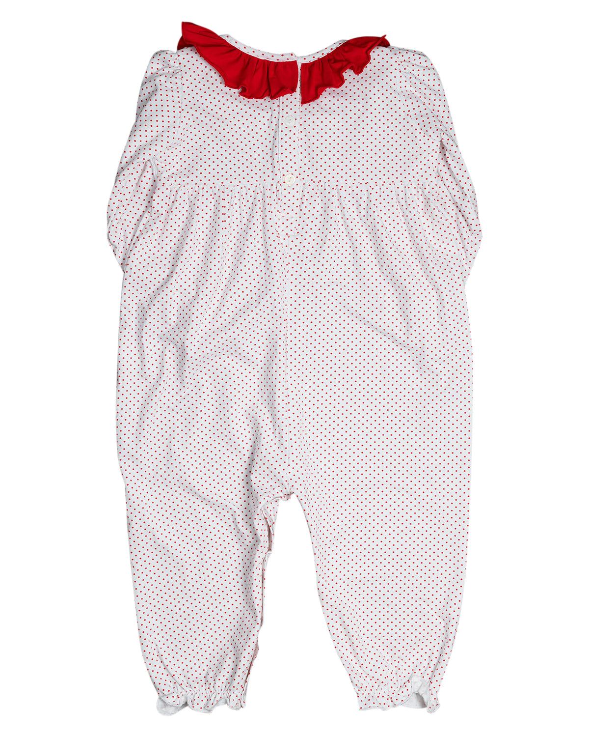 Gingerbread Candy Cane Knit Romper