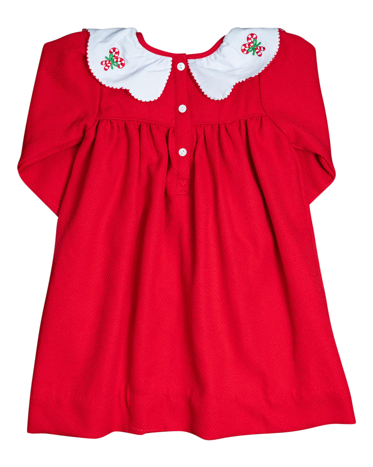 Candy Canes Red Pique Dress