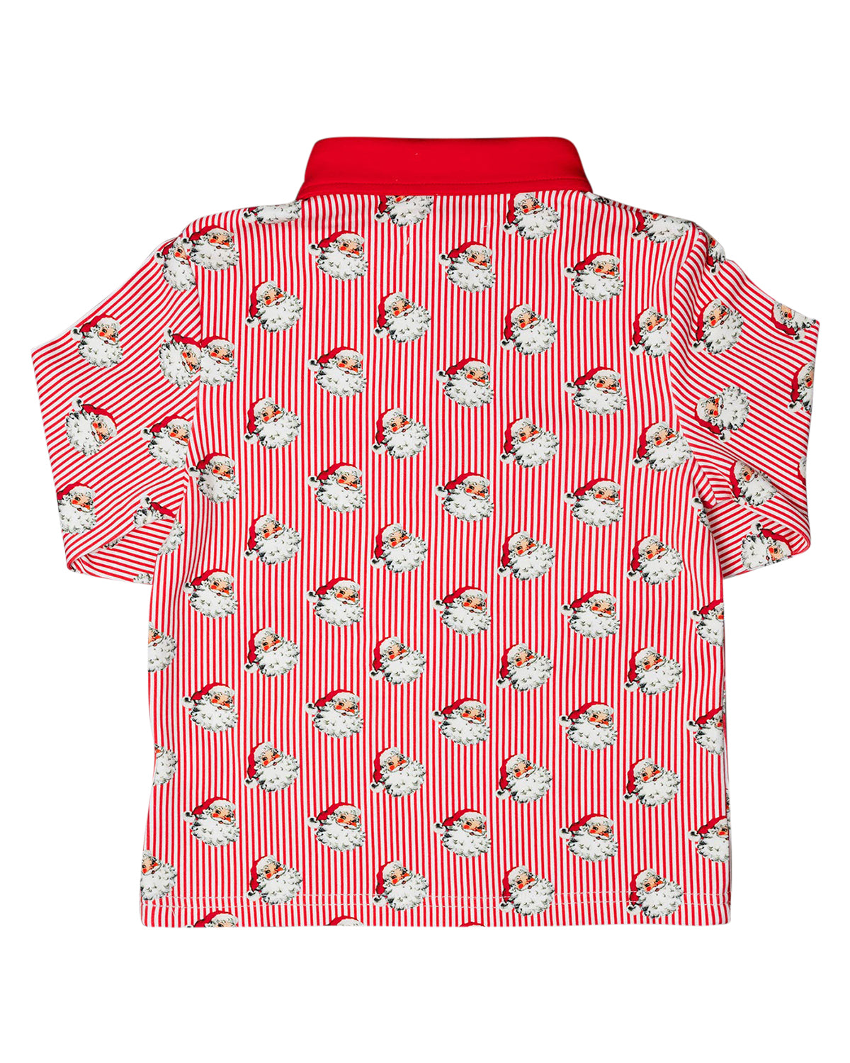 Red Striped Vintage Santa Knit Shirt