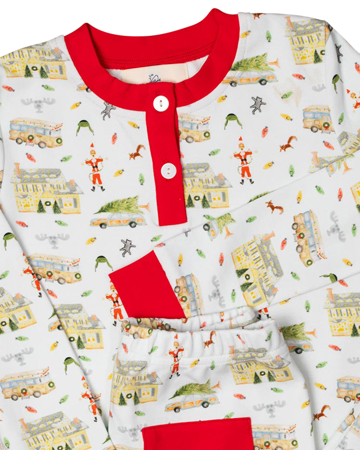 Christmas Vacation Knit Pajama Set- FINAL SALE
