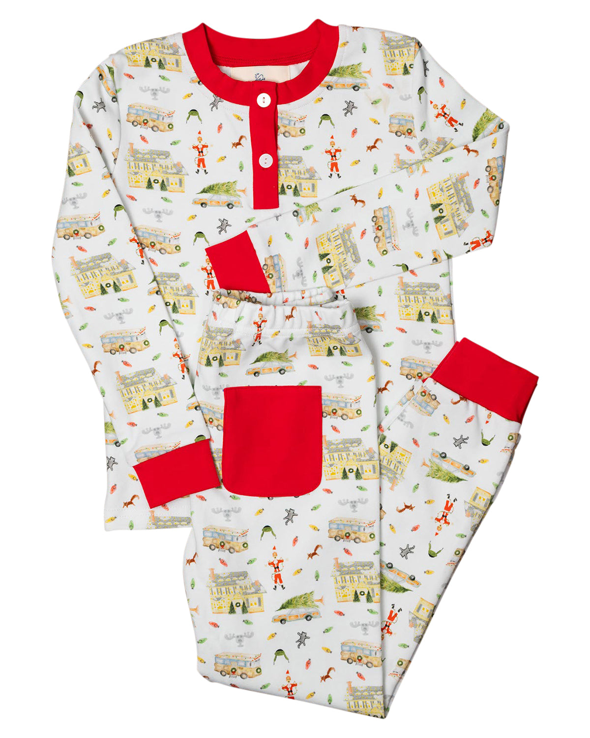 Christmas Vacation Knit Pajama Set- FINAL SALE