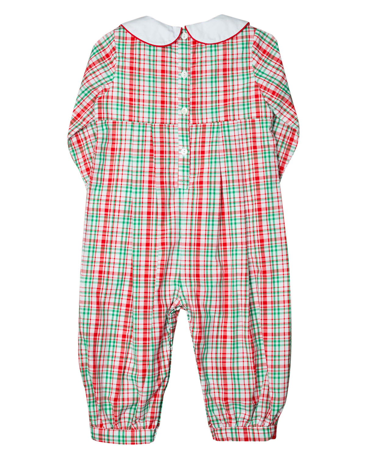 Holiday Train Smocked Longall