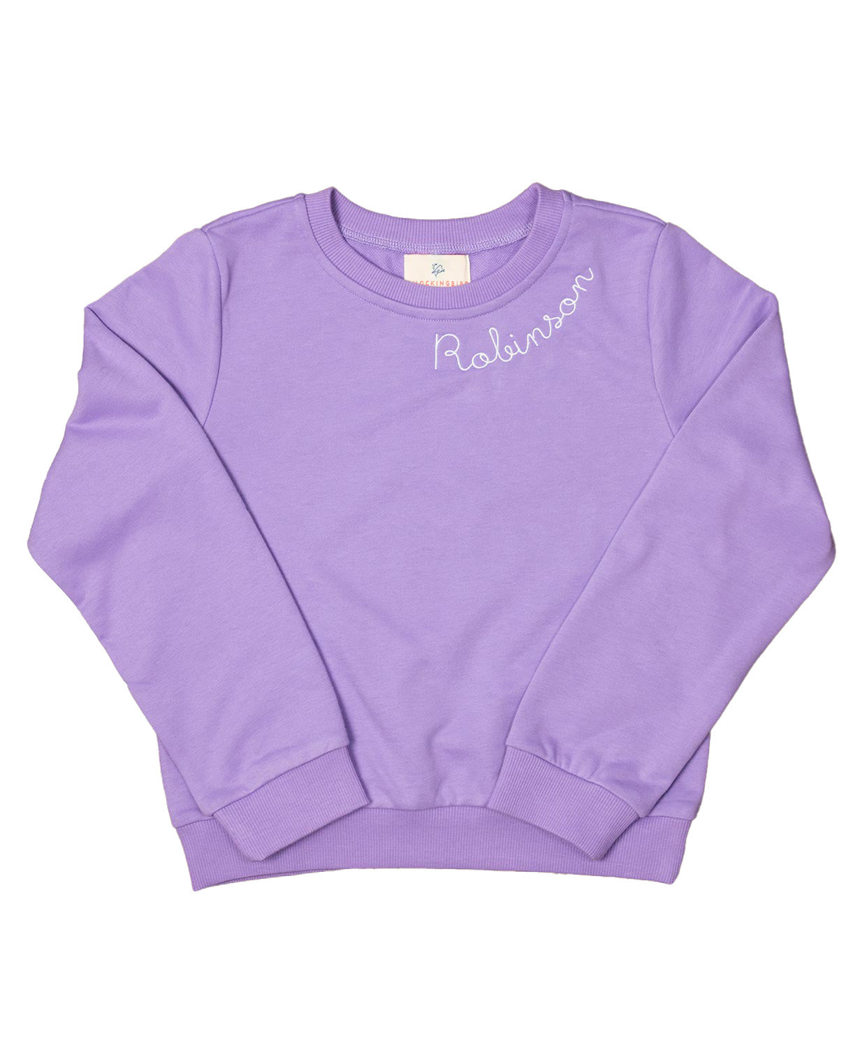 Crewneck Unisex Sweatshirt in Purple