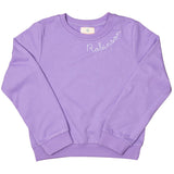 Crewneck Sweatshirt in Purple