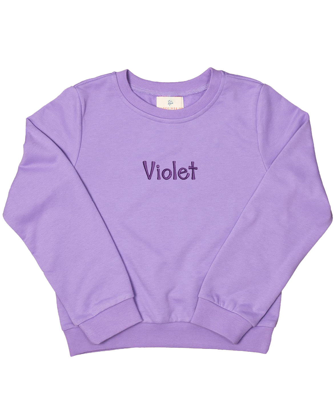 Crewneck Unisex Sweatshirt in Purple