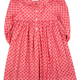 Ditsy Hearts Smocked Dress- FINAL SALE