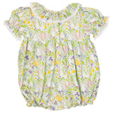 Springtime Garden Smocked Bubble