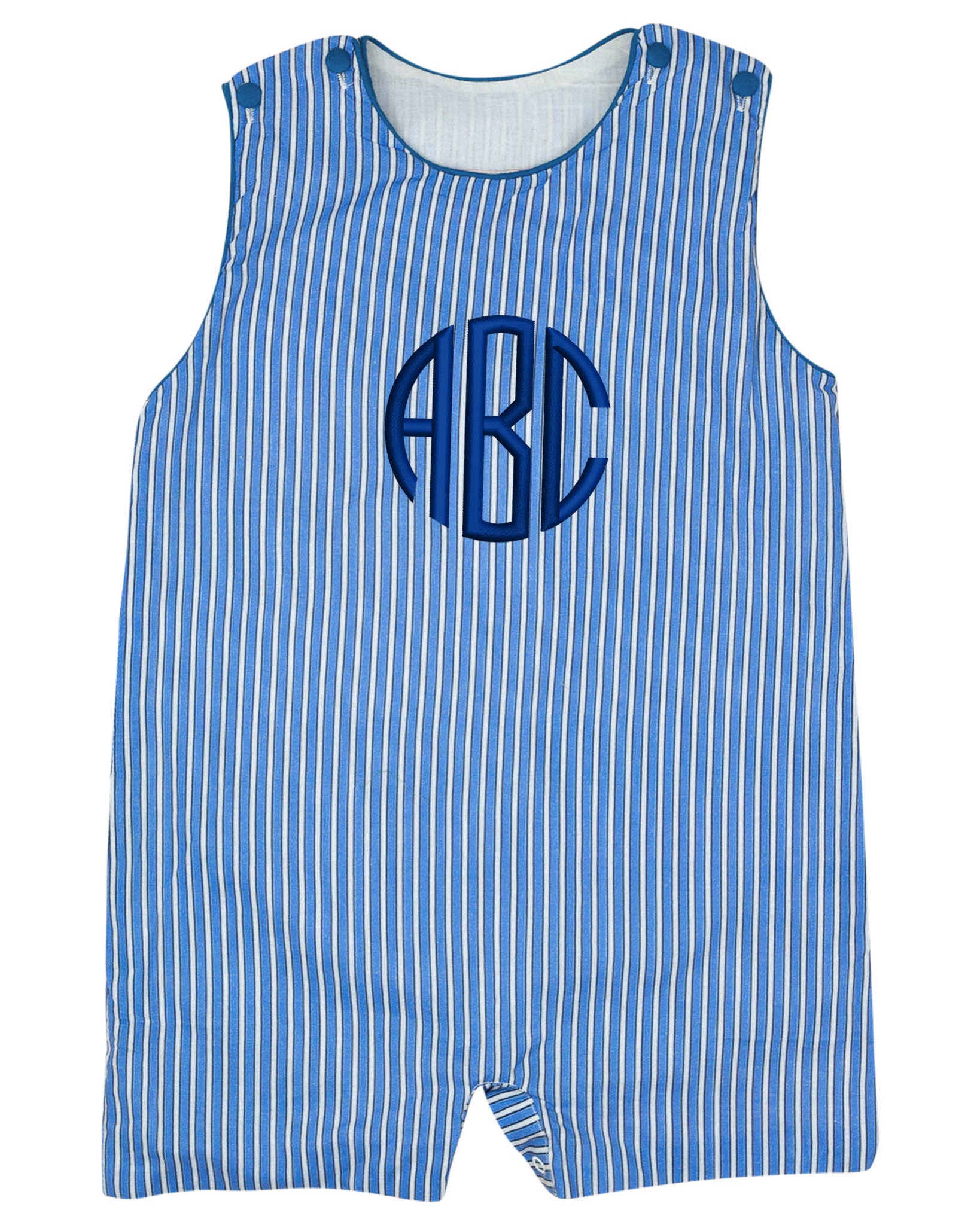 Blue Striped Shortall