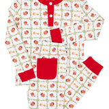 Turkey Time Tartan Pajama Set