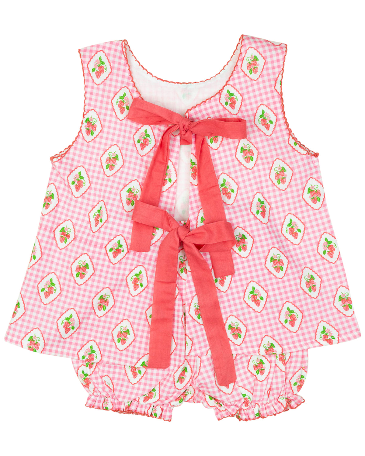 Strawberry Fields Bloomer Set