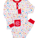 ABC Knit Pajama Set