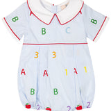 ABC 123 Embroidered Bubble