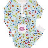 Candy Favorite Halloween Knit Pajama Set