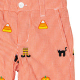 Spooky Embroidered Halloween Pants