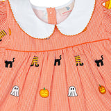 Spooky Embroidered Halloween Dress