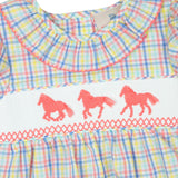 Ready to Run Smocked Girl Bubble