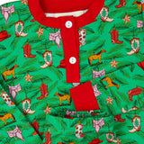 Howdy Holiday Knit Pajama Set