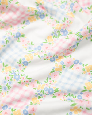 Garden Gingham Short Sleeve Pajama Set